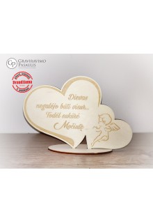 Širdelė " Dievas negalėjo būti....  " 